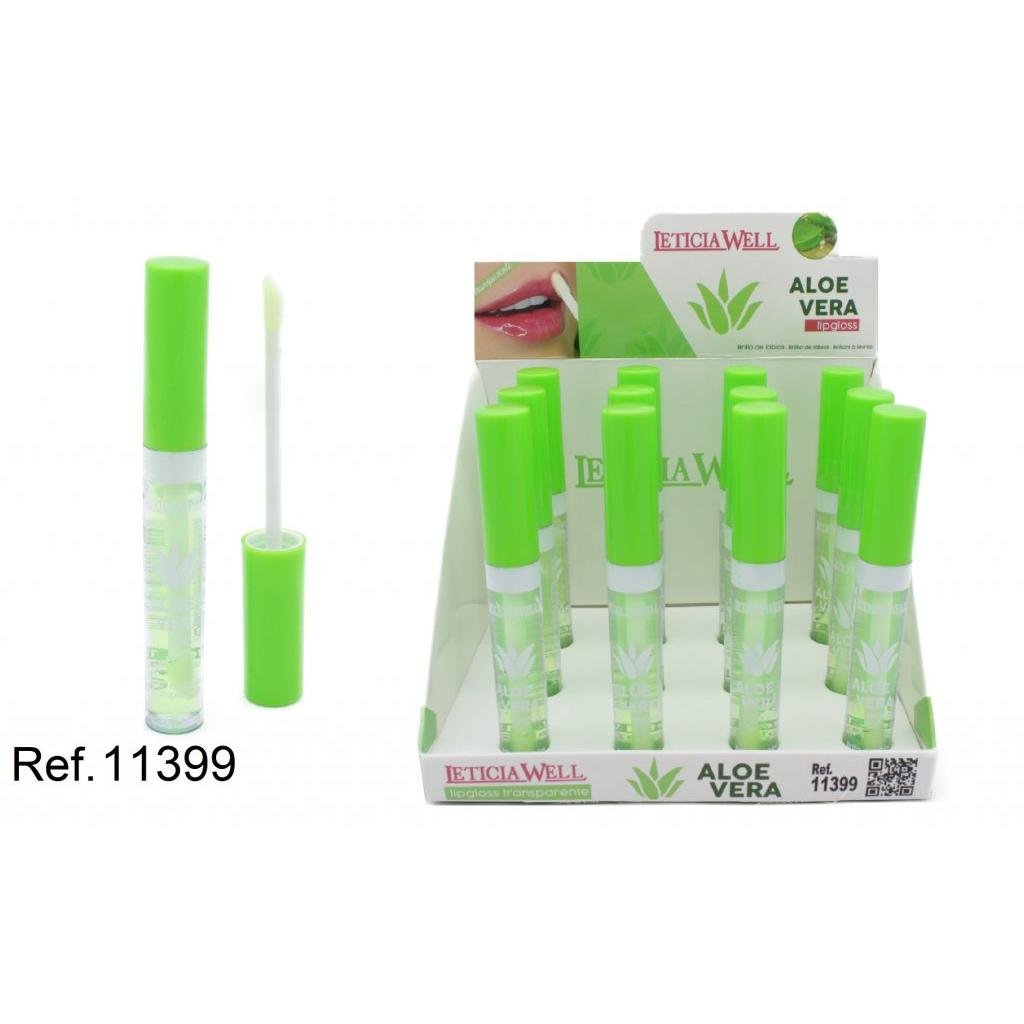 LETICIA WELL ALO VERA GLOSS REF:11399 12PC